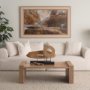 67283 - Ironwood II (Small) 13L x 4W Natural Wooden Circular Object