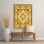 15295 - Moka by Fari Strachan a Hand Embellished Textured Framed Art Print