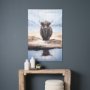 69756 - Wild Ox Painting on Wood