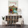 14007 - Minnesota Go USA (XL) by Mercana Studio a Hand Embellished Decograph Framed Art Print under Glass