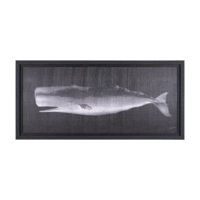 15756 - Whale Watching II by John Butler a Hand Embellished Framed Art Print