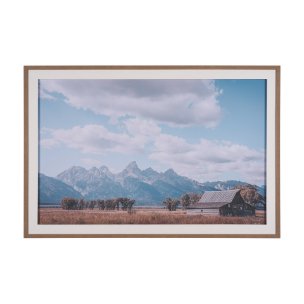 Historic Row IV by Nathan Larson a Framed Photo Art Print Matted under Glass