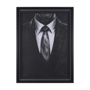 Sharp by Mercana Studio a Hand Embellished Framed Art Print Matted under Glass