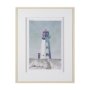 15759 - Lighthouse III-Peggy's Cove by Mercana Studio a Hand Embellished Framed Art Print Matted under Glass