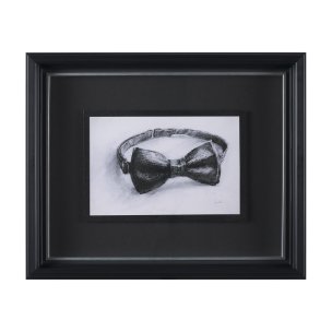 Dress for Success II by Mercana Studio a Hand Embellished Framed Art Print Matted under Glass