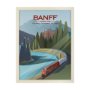 15822 - Banff Go Canada (L) by Mercana Studio a Hand Embellished Decograph Framed Art Print