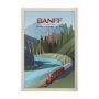 15823 - Banff Go Canada (XL) by Mercana Studio a Hand Embellished Decograph Framed Art Print under Glass
