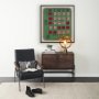 102661-FL - Chasing Numbers I Bingo Card by Mercana Studio a Hand Embellished Textured Framed Canvas