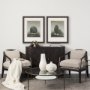 15324 - Secret Garden II by Mercana Studio a Hand Embellished Textured Framed Art Print Matted under Glass