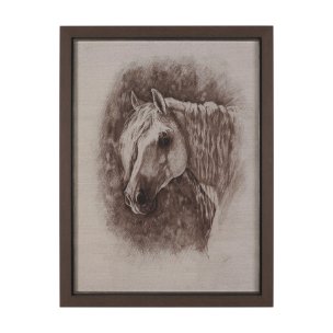 Portrait of a Thoroughbred I by Mercana Studio a Framed Art Print Matted under Glass