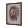 15763 - Portrait of a Thoroughbred I by Mercana Studio a Framed Art Print Matted under Glass