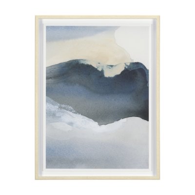 15768 - Broken Silence II Abstract by Mercana Studio a Hand Embellished Framed Print under Glass