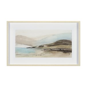 Movement I by Mercana Studio a Framed Art Print Matted under Glass