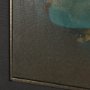 102672-FL - Graphite Sensation I by Mercana Studio a Hand Embellished Textured Framed Canvas