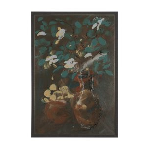 Graphite Sensation II by Mercana Studio a Hand Embellished Textured Framed Canvas