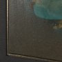 102673-FL - Graphite Sensation II by Mercana Studio a Hand Embellished Textured Framed Canvas