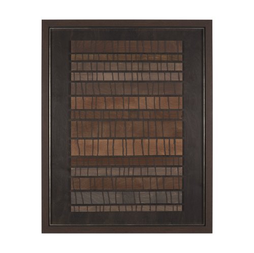 15750 - Timber Mosaic by Studio M a Handmade Original Framed Artwork