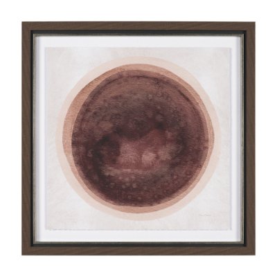 15817 - Red Eclipse by Mercana Studio Hand Embellished Framed Print under Glass
