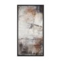 101091-FL - Blk Wht Bronze I by Jennifer Goldberger a Hand Embellished Textured Framed Canvas