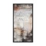 101092-FL - Blk Wht Bronze II by Jennifer Goldberger a Hand Embellished Textured Framed Canvas