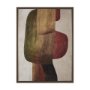 102678-FL - Alma - Metal Brushes II by Mercana Studio a Hand Embellished Textured Framed Canvas