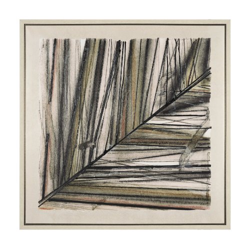 102686-FL - Seam I by Chad Warren a Hand Embellished Textured Framed Canvas