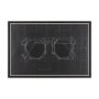102688-FS - Glasses I by Dayna Matthews a Hand Embellished Textured Framed Canvas