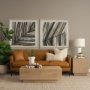 102686-FL - Seam I by Chad Warren a Hand Embellished Textured Framed Canvas