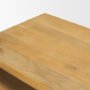 69944 - Alanna 22.0L x 15.0W x 22.0H Set of 2 Brown Wood Nesting Accent Tables