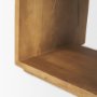 69944 - Alanna 22.0L x 15.0W x 22.0H Set of 2 Brown Wood Nesting Accent Tables
