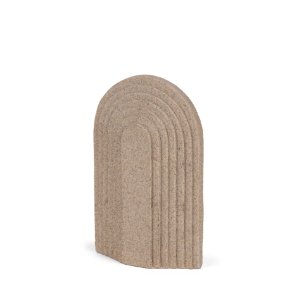 Kael Resin Textured Concrete Gray Decorative Object