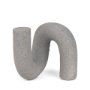 71078 - Kailas Resin Textured Concrete Gray Decorative Object