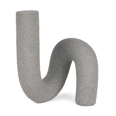 71079 -  Kailyn Resin Textured Concrete Gray Decorative Object