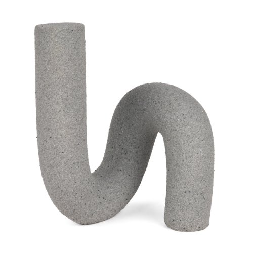 71079 -  Kailyn Resin Textured Concrete Gray Decorative Object