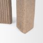 71074 - Kacia Resin Textured SandStone Decorative Object