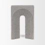 71075 - Kacia Resin Textured Concrete Gray Decorative Object