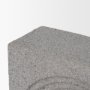 71075 - Kacia Resin Textured Concrete Gray Decorative Object