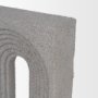 71075 - Kacia Resin Textured Concrete Gray Decorative Object