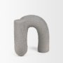 71078 - Kailas Resin Textured Concrete Gray Decorative Object