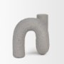 71078 - Kailas Resin Textured Concrete Gray Decorative Object