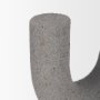 71078 - Kailas Resin Textured Concrete Gray Decorative Object
