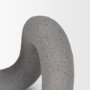 71078 - Kailas Resin Textured Concrete Gray Decorative Object