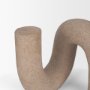 71081 - Kailas Resin Textured Sandstone Decorative Object