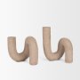 71081 - Kailas Resin Textured Sandstone Decorative Object