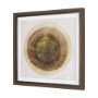 15816 - Green Eclipse by Mercana Studio Hand Embellished Framed Print under Glass
