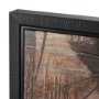 101091-FL - Blk Wht Bronze I by Jennifer Goldberger a Hand Embellished Textured Framed Canvas