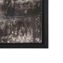 101092-FL - Blk Wht Bronze II by Jennifer Goldberger a Hand Embellished Textured Framed Canvas