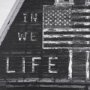 102679-FL - In God We Trust Barn by David Reams a Hand Embellished Textured Framed Canvas Photo Print