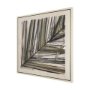 102686-FL - Seam I by Chad Warren a Hand Embellished Textured Framed Canvas