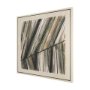102687-FL - Seam II by Chad Warren a Hand Embellished Textured Framed Canvas
